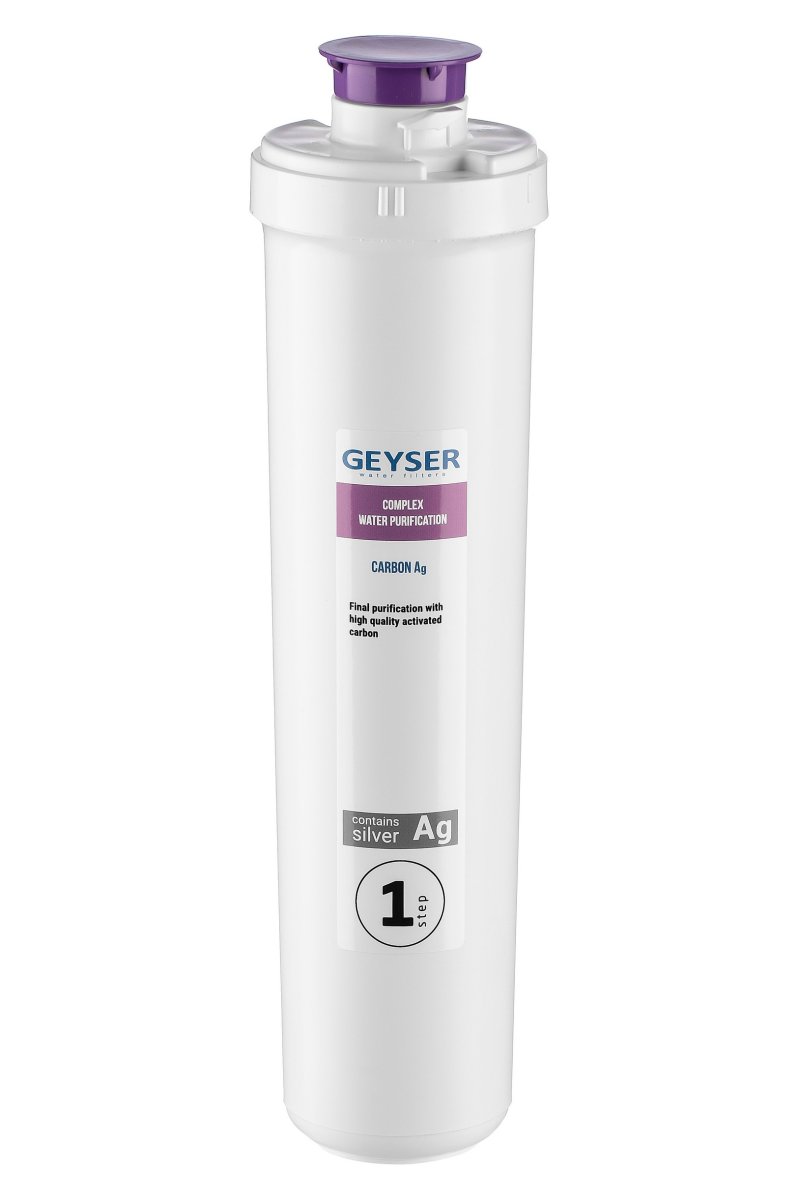 Сменный фильтрующий элемент Гейзер Карбон Ag Смарт (30639)